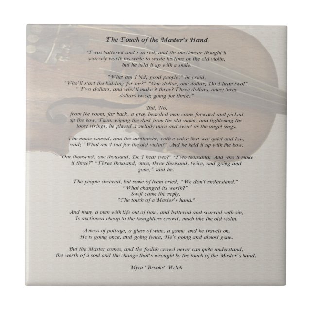 Handlag av förlagen räcker kakelplatta (Framsidan)