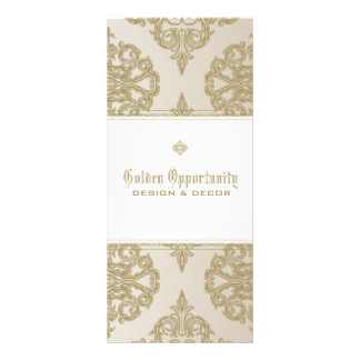 Handlag av guld reklamkort