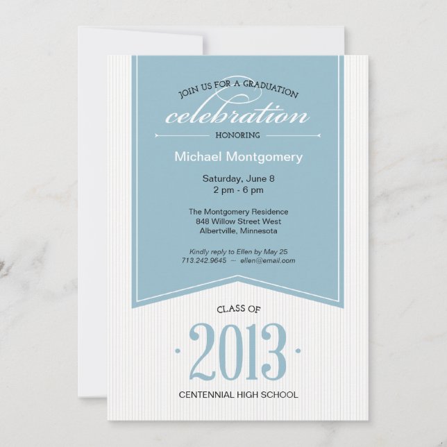 Handlag av klassificerar studentfestinbjudan inbjudningar (Framsida)