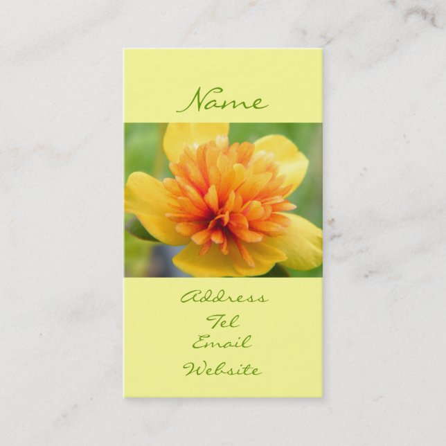 Handlag av värme visitkort (Framsida)