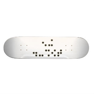 Handlag mig Skateboard (för blindskrift)