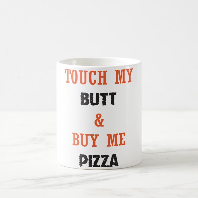 HANDLAG MITT ÄNDA & KÖP MIG PIZZA KAFFEMUGG (Center)