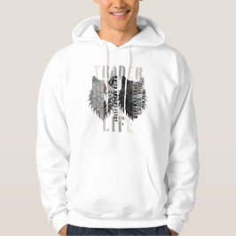 Handlare liv | Varg | Båda sidor Hoodie