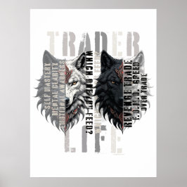 Handlare liv | Varg | Båda sidor Poster