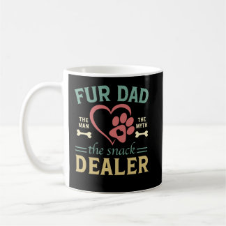 Handlare Päls Pappa Funny Cat Hund Far Kaffemugg