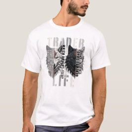 Handlarliv | Varg | Båda sidor T Shirt