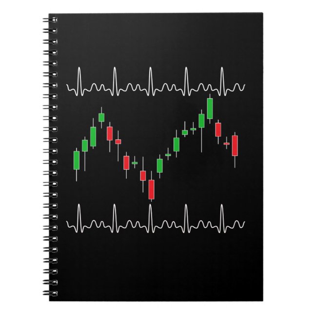 Handlarpulsslag Pulse Crypto Anteckningsbok (Framsidan)