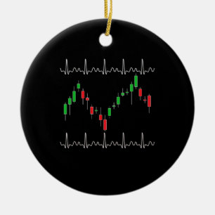 Handlarpulsslag Pulse Crypto Julgransprydnad Keramik