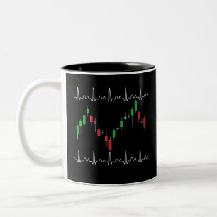 Handlarpulsslag Pulse Crypto Två-Tonad Mugg