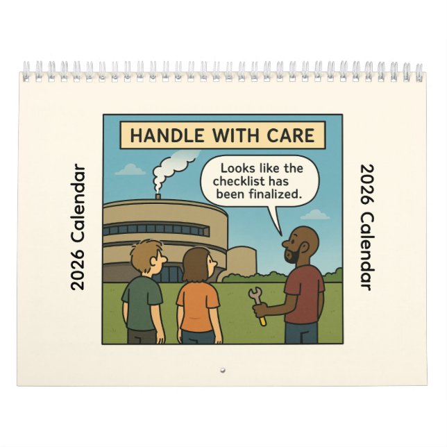 Handle With Care 2026 Calendar Kalender (Omslag)