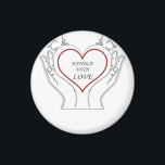 Handle With Love Magnet<br><div class="desc">Show your love and care with this "Handle With Love" t-shirt — the perfect gift for someone special or a thoughtful reminder for yourself. Made with soft, breathable fabric, this shirt is designed to keep you comfortable while spreading a message of kindness, warmth, and affection. Whether you're gifting it to...</div>