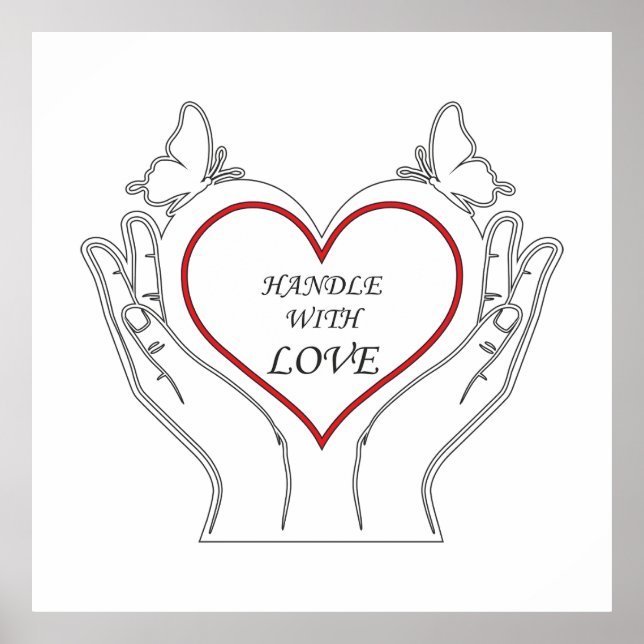Handle With Love Poster (Framsidan)
