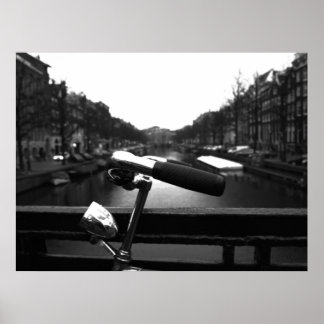 Handlebar i Amsterdam Poster