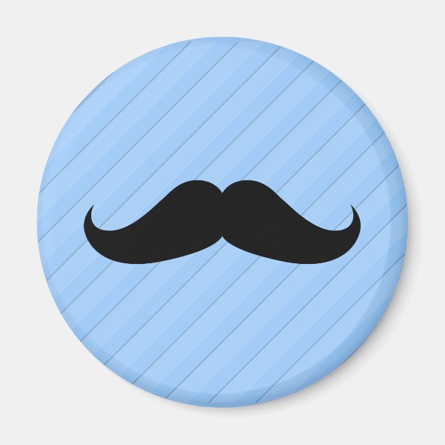 Handlebar Mustache Magnet (Framsidan)