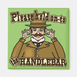 Handlebarmustaschgentleman Magnet