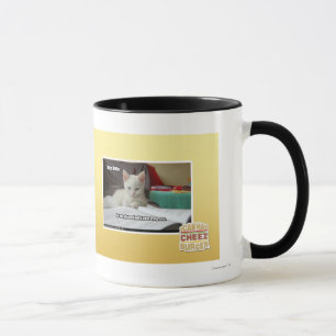 Handleda kattunge mugg