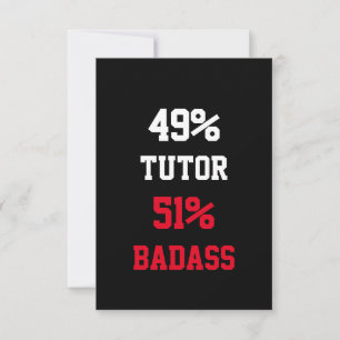 Handledare Badass-kort Kort