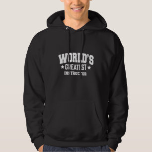 Handledare Världens Bästa 2:a Dekor Tema Hoodie