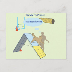 Handlers Prayer Touch Vykort