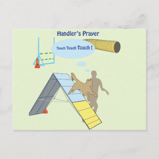 Handlers Prayer Touch Vykort