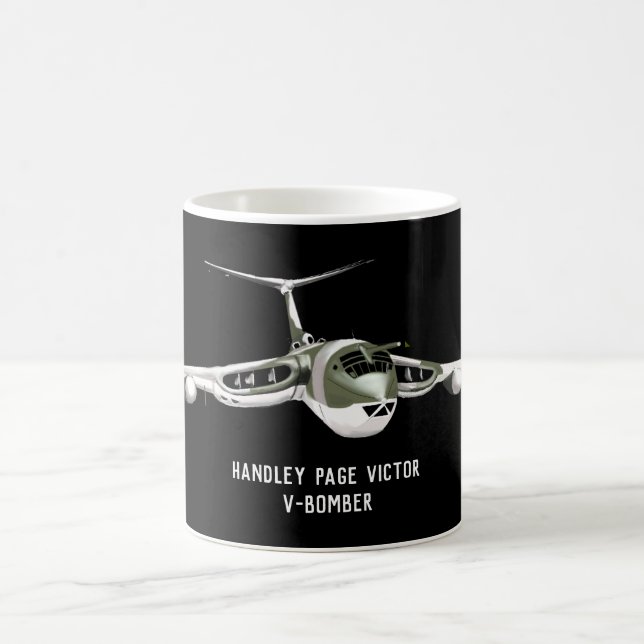 Handley Page Victor British V - Bomber T-Shirt Kaffemugg (Center)