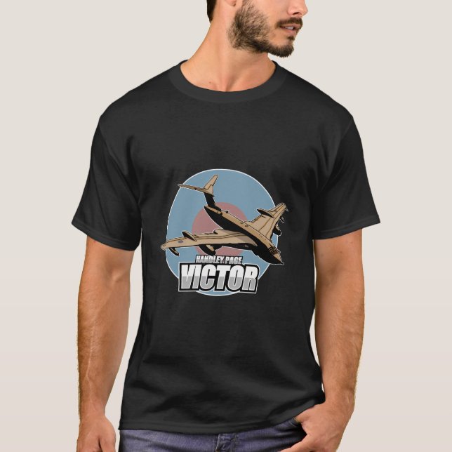 Handley Page Victor T Shirt (Framsida)