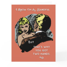 Handlig funny 'Retro Hälsning