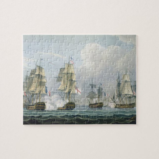 Handling för herr Richard Strachans efter striden Pussel (Horisontell)