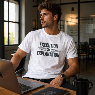 Handling Föregår Förklaring Grundarmentalitet T Shirt