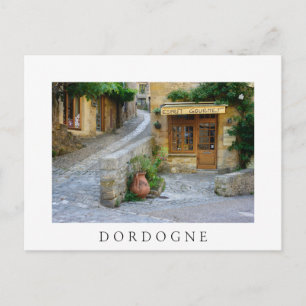 Handling i Dordogne-vykort Vykort