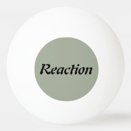 Handling/reaktion - PingPong boll