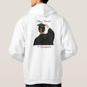 Handling Twist Jag Utexaminerades Minimalistisk Ex Hoodie