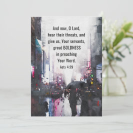 Handlingar 4:29 Lord Ge Underbar bolness - bibelko