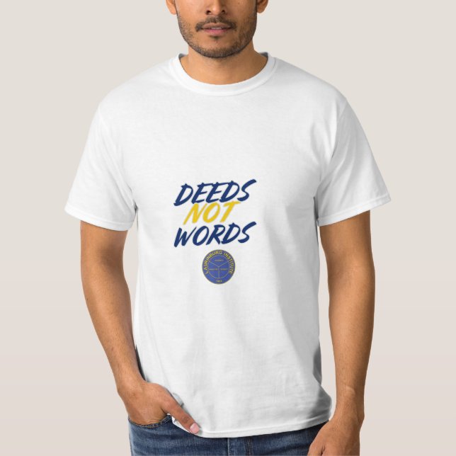 Handlingar, Inte Ord T Shirt (Framsida)