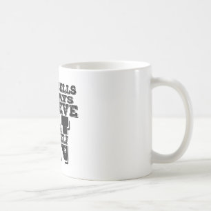HANDLINGAR TROR ALLTID I DIN SJÄLVA MUSIK KAFFEMUGG