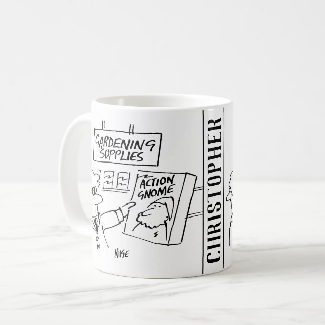 Handlingslamn i Garden Center. Gardener Kaffemugg (Framsida vänster)