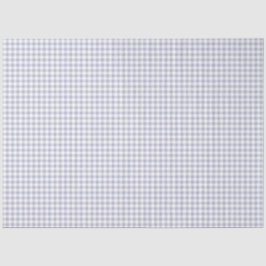 Handlingspapper för Lavender & White Gingham Mönst