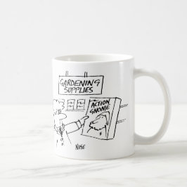 Handlingsplats i Garden Center Kaffemugg