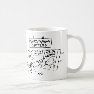 Handlingsplats i Garden Center Kaffemugg