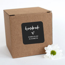 Handmade | Avslappnad produktetikett för paketerin