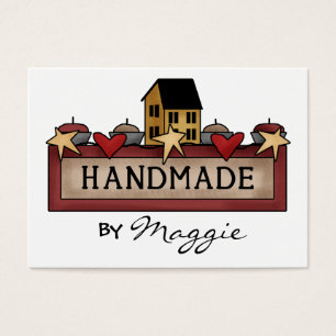 "Handmade by"-kort - SRF Visitkort