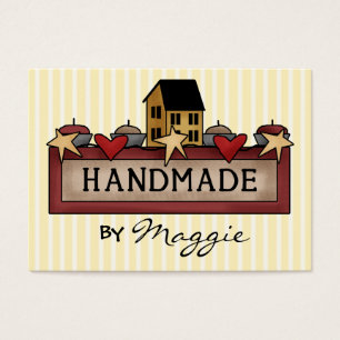"Handmade by"-kort - SRF Visitkort