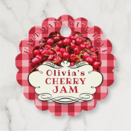 Handmade Cherry Sylt Gåvor Etiketter
