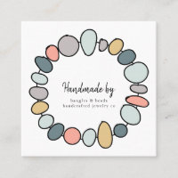 Handmade Crafter Etsy Artisan Rustic Modern Square