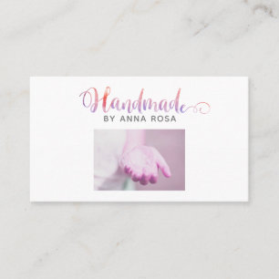 *~* HANDMADE Crafts handgjorda soap-bubblor Visitkort