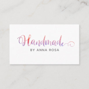 *~* HANDMADE Crafts-produkter handgjorda Visitkort