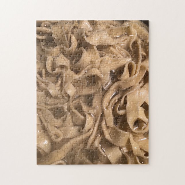 Handmade Noodle i Boiling Vatten Pussel (Vertikal)