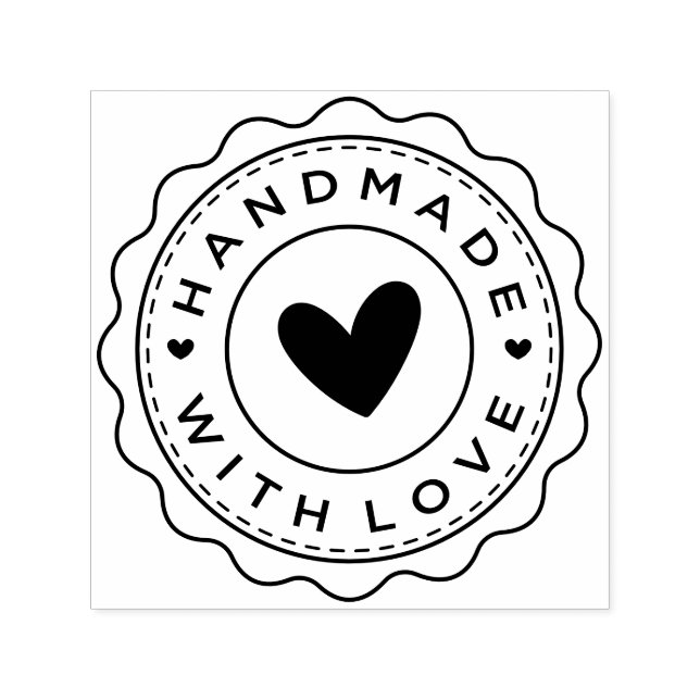 Handmade Självfärgande Stämpel (Design)