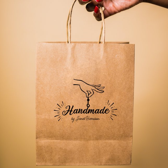 Handmade skript-Anpassningsbar, stora Stämpel (Skapare uppladdad)