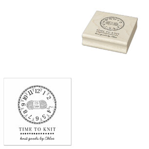 Handmade Sticka Goods Business Stämpel
